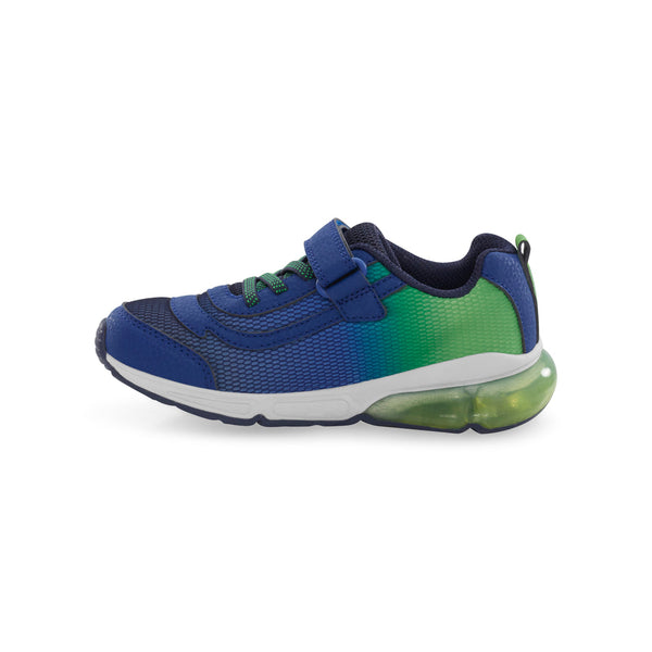 Stride Rite Boys Lighted Surge Blue/Green