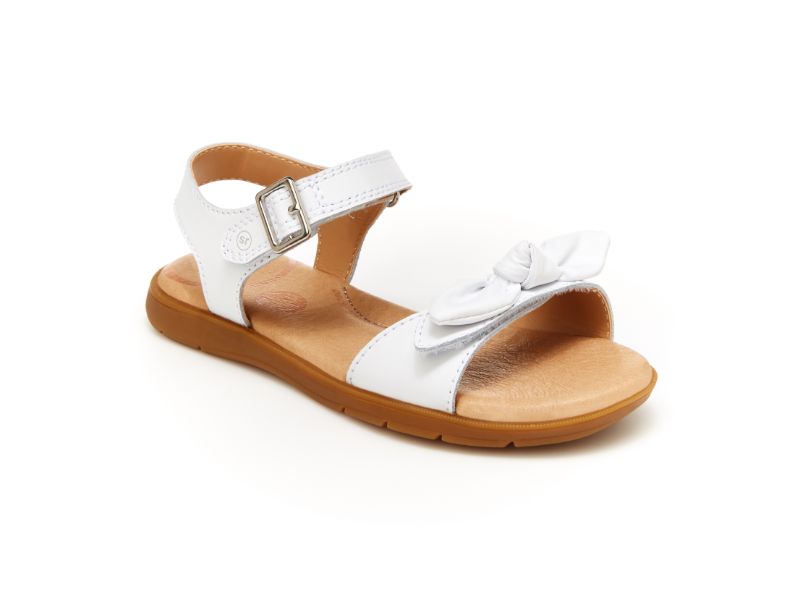 Stride Rite Girls Sandal Whitney White