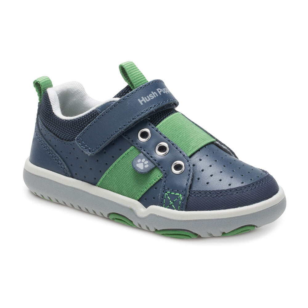 Hush Puppies Toddler Boys Jesse Navy Chic Angels Shoes