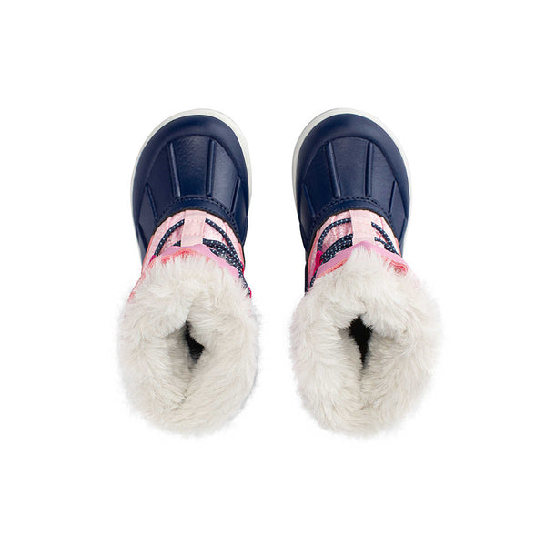 Merrell Little Kids Snowbank Winter Boot Navy/Pink