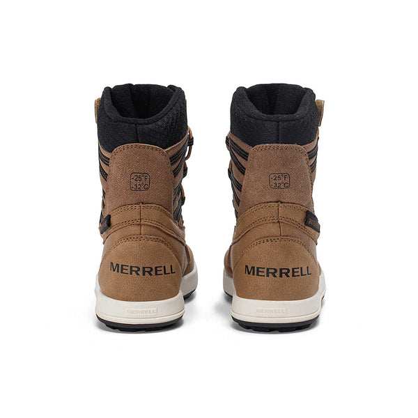 Merrell Little Kids Snowbank Winter Boot Wheat/Black