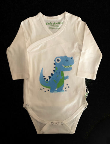 Organic Collection Baby Dino Onesie