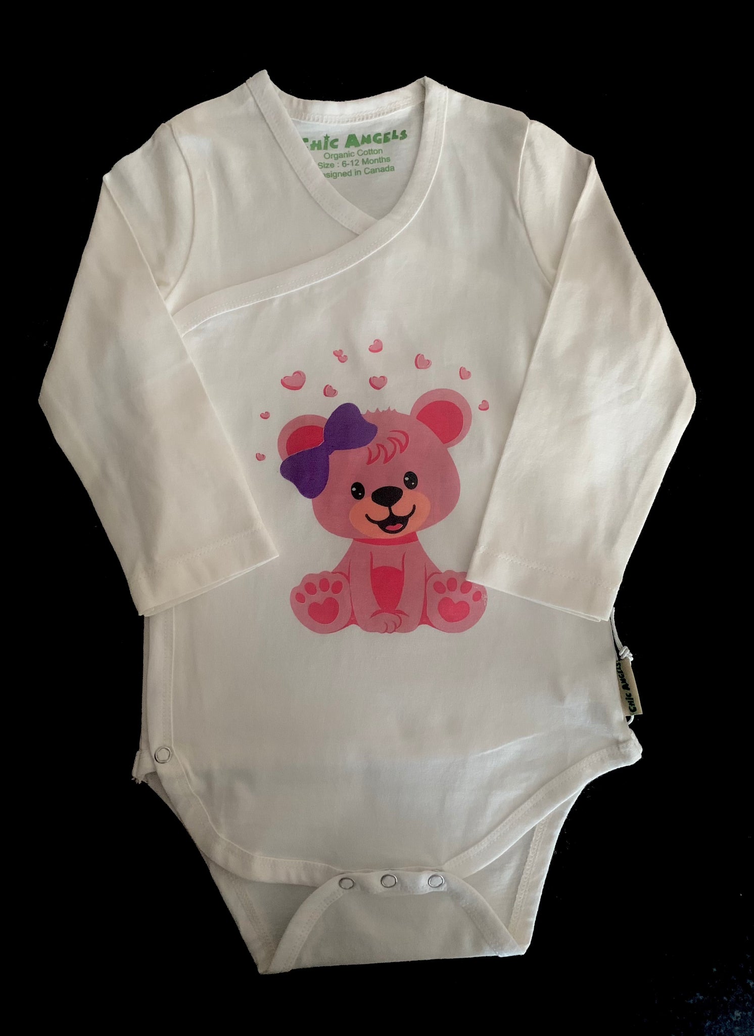 Organic Collection Baby Bear Onesie – Chic Angels Shoes