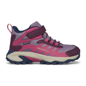 Merrel Kids Moab Speed Mid 2 A/C Waterproof Purple