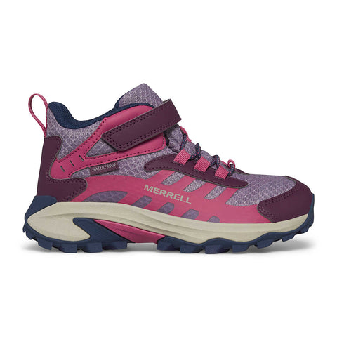 Merrel Kids Moab Speed Mid 2 A/C Waterproof Purple