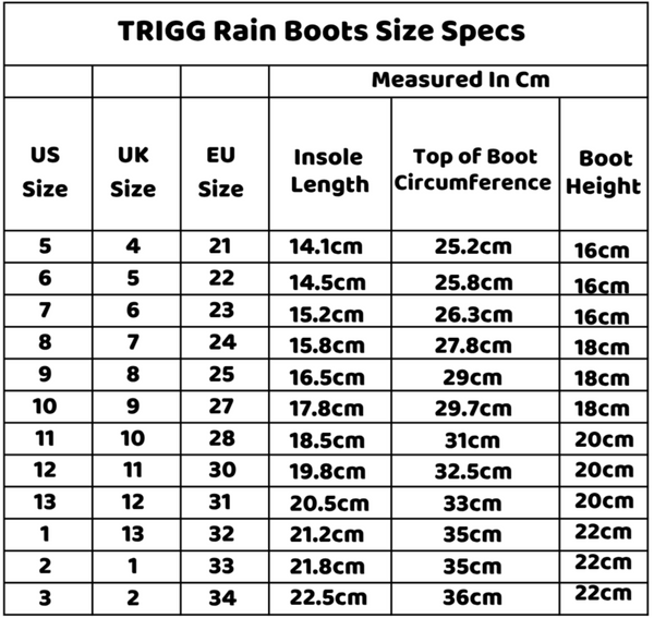 Trigg Kids Rainboot 501 Navy