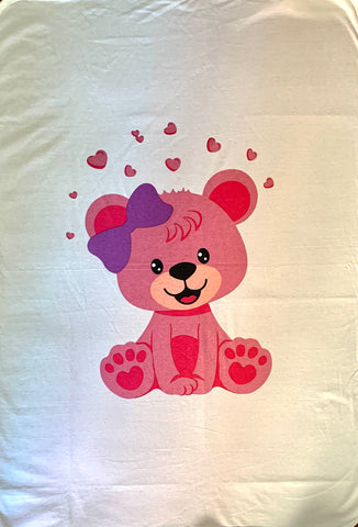 Organic Collection Bear Blanket