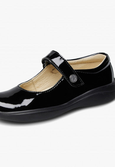 Naturino Girls Catania 2 Black Patent