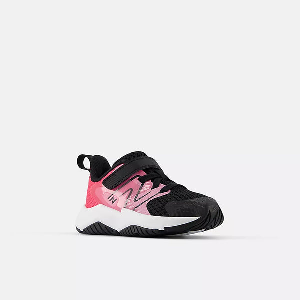 New Balance Toddler Girls Rave Run Black/Pink