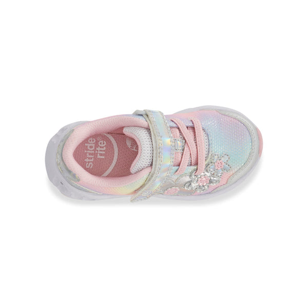 Stride Rite Girls Lighted Glimmer 2.0 Rainbow