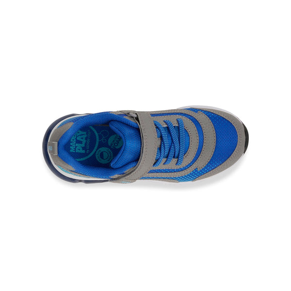 Stride Rite Girls Lighted Surge Bounce Grey/Blue