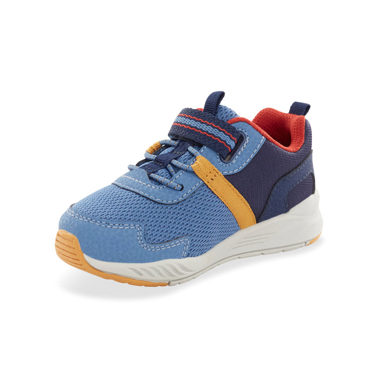 Scarpe Ginnastica Neonati Stride Rite M2p Lightning: Con Luci, Lavabili, Approvate APMA (Sintetico/Tessile)
