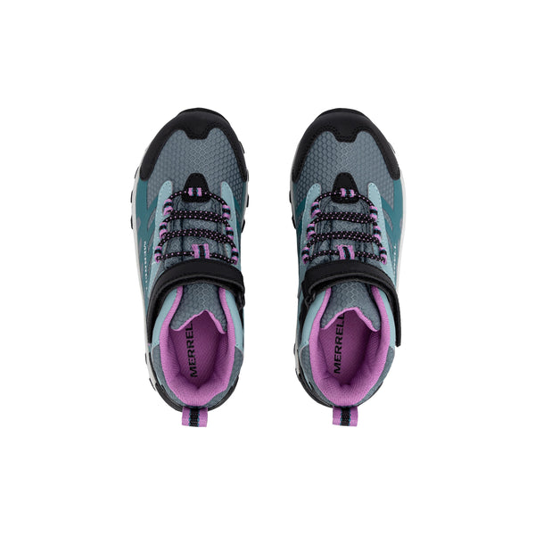 Merrell Kids Moab Mid 2 A/C Waterproof Sage/Black