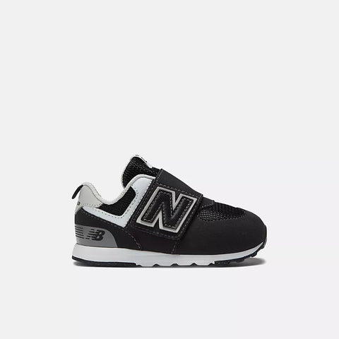 New Balance Toddler 574 Black/White