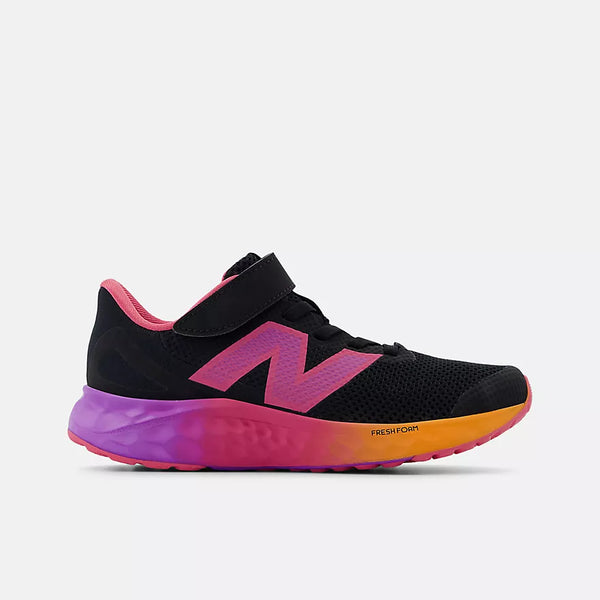 New Balance Big Kids Fresh Foam Arishi Black Purple