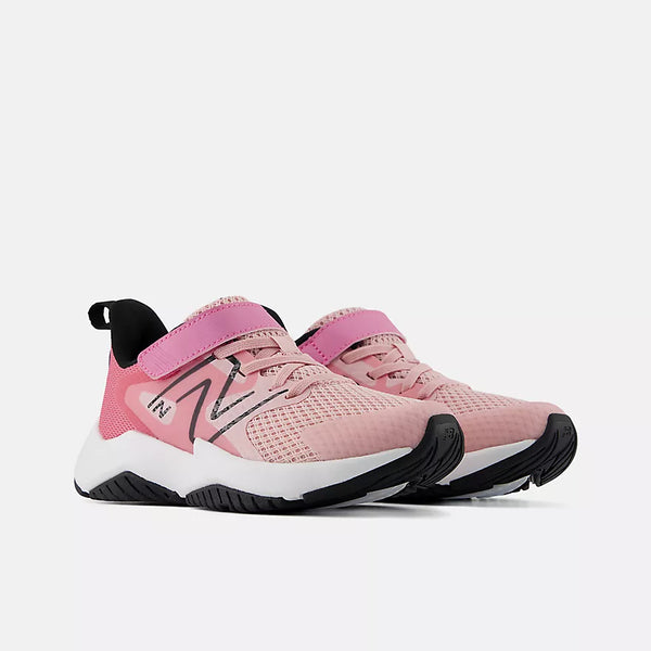 New Balance Little Kids Velcro Rave Run Pink/Pink