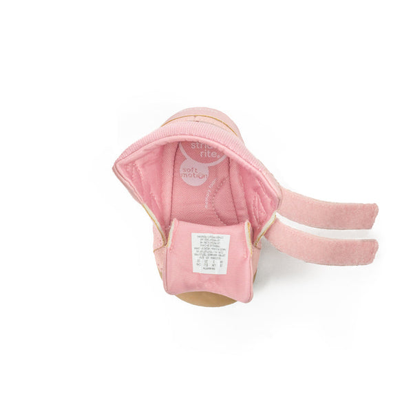 Stride Rite Baby Girls Boot Martin Pink Shimmer