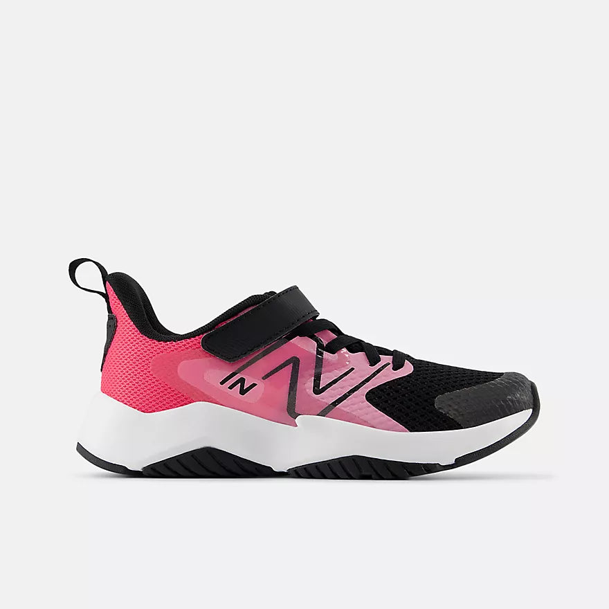 New Balance Big Kids Rave Run Black/Pink