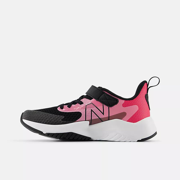 New Balance Big Kids Rave Run Black/Pink