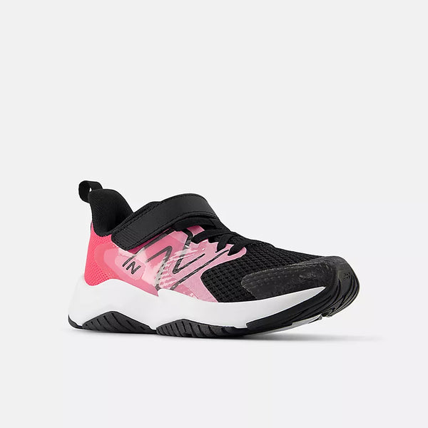 New Balance Big Kids Rave Run Black/Pink