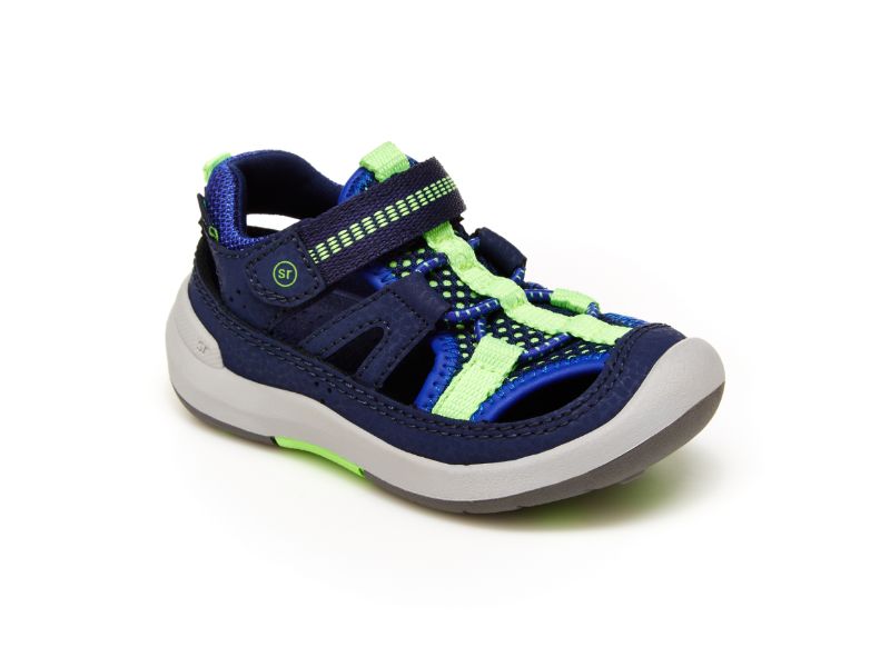 Stride Rite Boys Sandal Wade Blue/Green (Available In-Store Only)