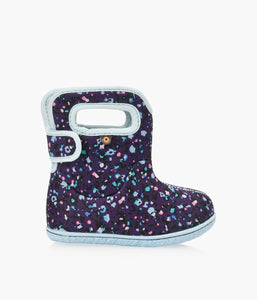 Baby Bogs Snowboot Texture Purple (Available In-Store Only)