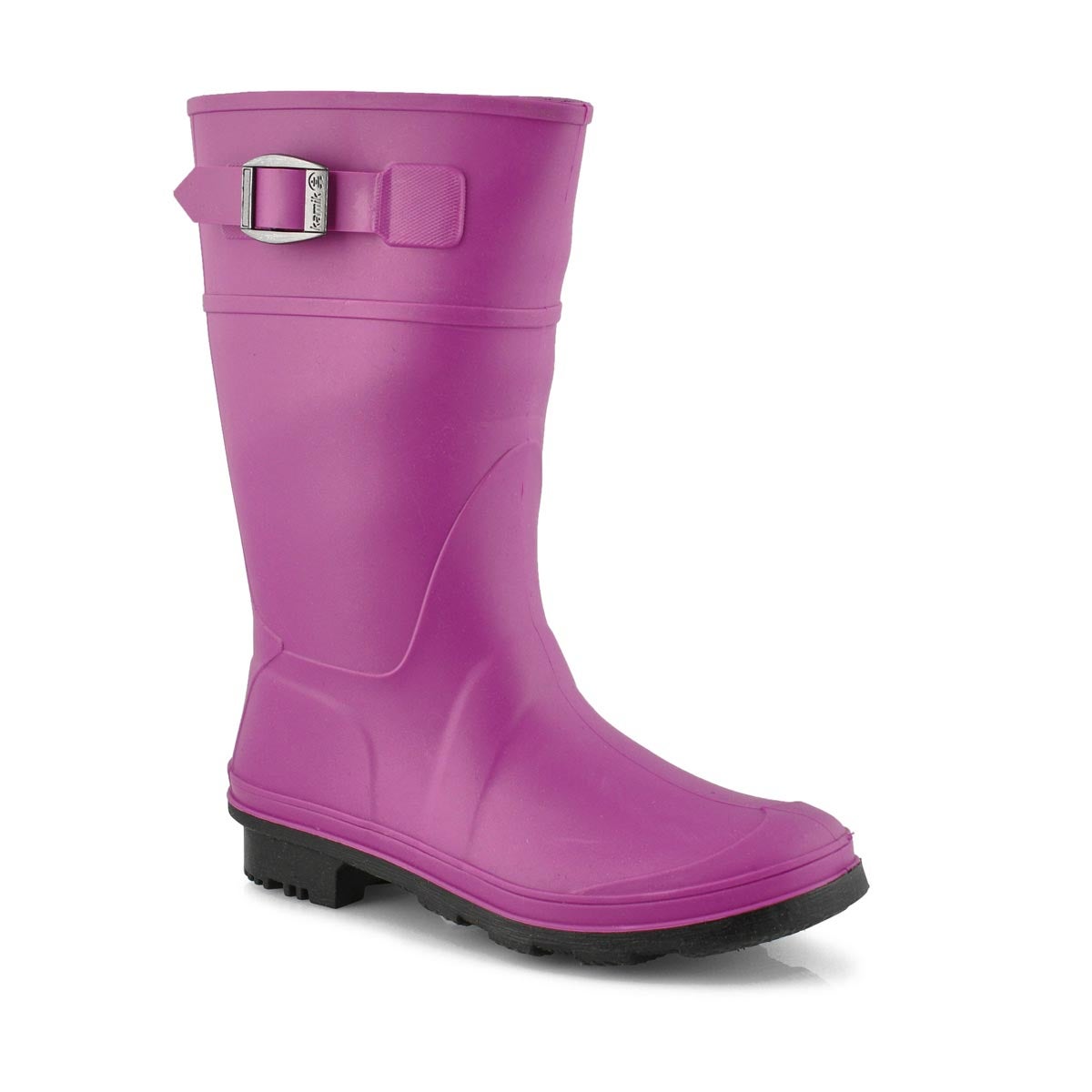 Kamik Girls Rainboot Raindrops Viola (Available In-Store Only)